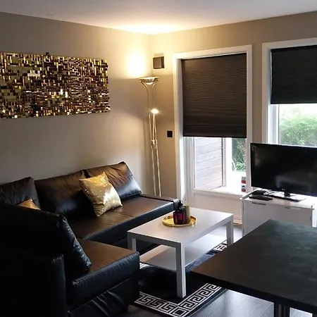 شقة Modern Near Kvadrat Forus Stavanger *